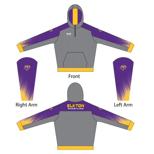 Elkton Custom Quarter Zip Hoodie