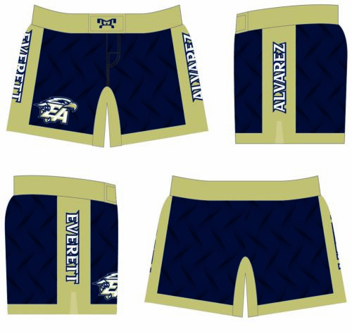 Everett Alvarez Women's Custom Fight Shorts