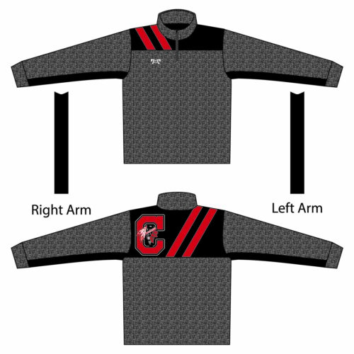 Charlton County Custom Heathered Quarter Zip