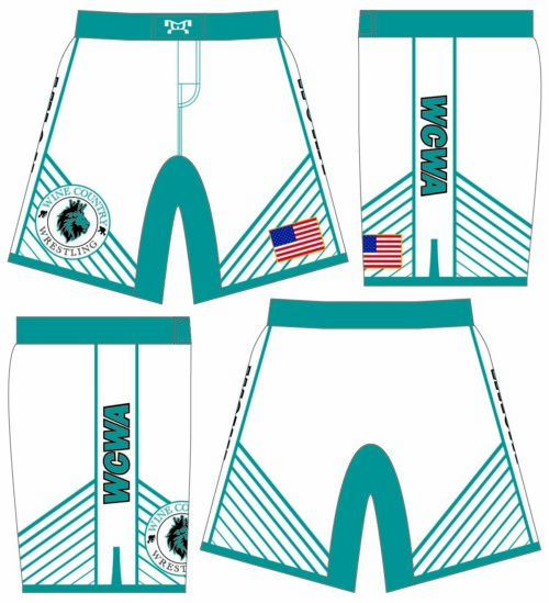Wine Country Wrestling Academy Custom Fight Shorts
