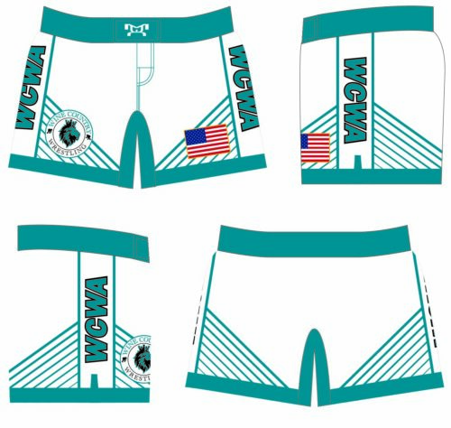 Wine Country Wrestling Academy Women's Custom Fight Shorts