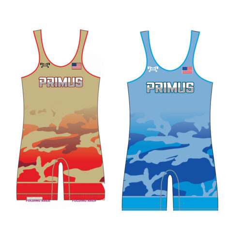 Primus Wrestling Singlet - Camo Combo