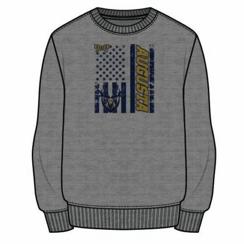 augusta Sublimated Decal Grey Crewneck