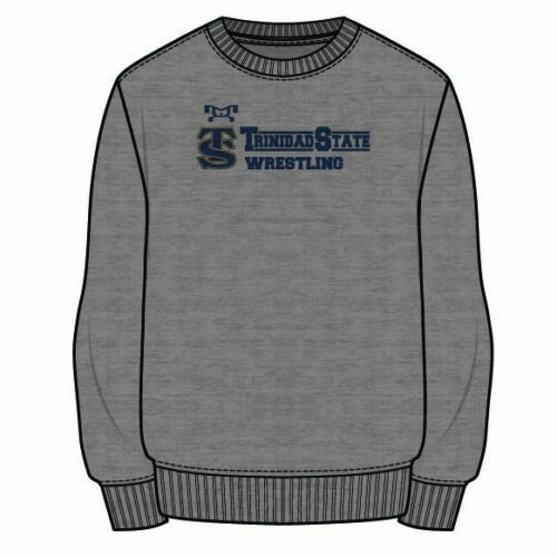 Trinidad State College Sublimated Decal Grey Crewneck
