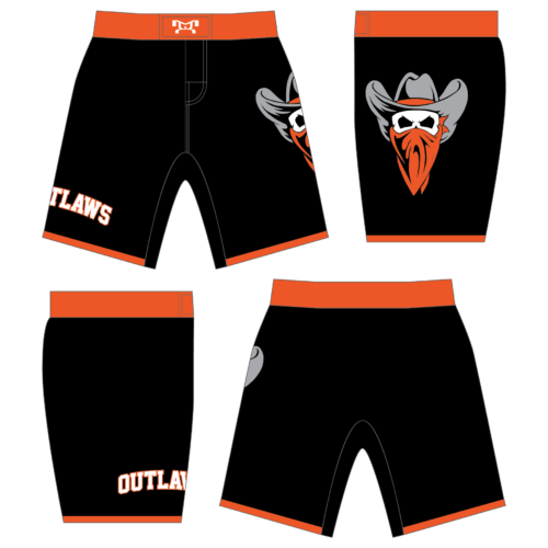 Outlaws Wrestling Custom Hybrid Fight Shorts
