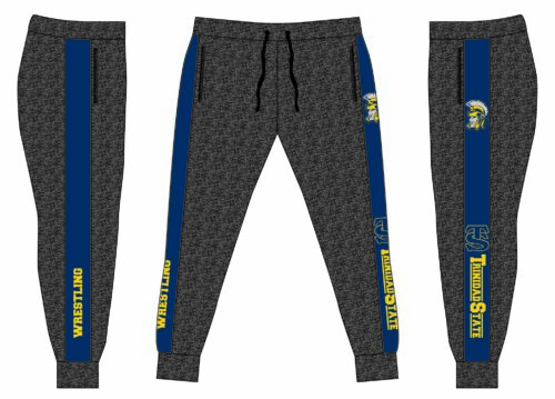 Trinidad State College Custom Joggers  (Heathered fabric may vary in color & texture)