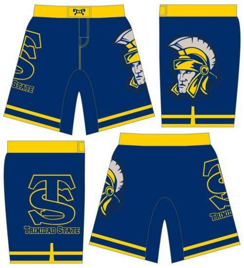 Trinidad State College Custom Fight Shorts