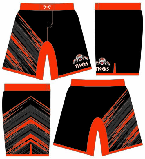 Ulysses Tigers  Custom Fight Shorts