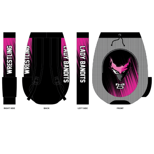 Dover Lady Bandits Sublimated Custom Gear Bag HS 2024