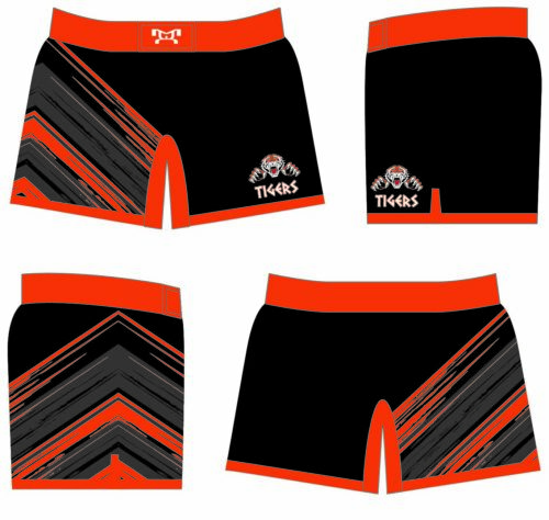 Ulysses Tigers  Women's Custom Fight Shorts