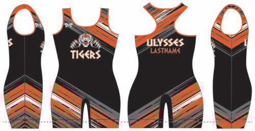 Ulysses Tigers Custom Women's Singlet