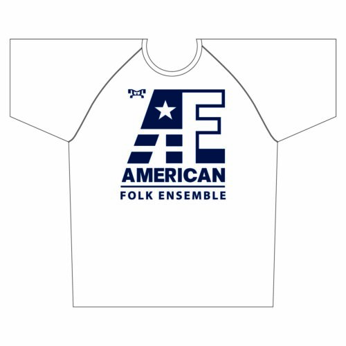 American Folk Ensemble Sublimated White Dri-Fit T-Shirt