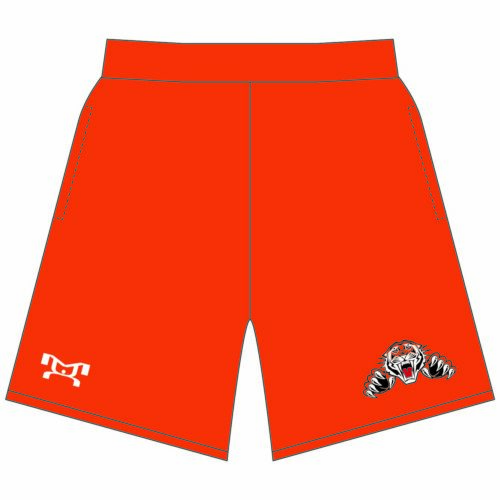 Ulysses Tigers ORANGE Custom Mesh Shorts