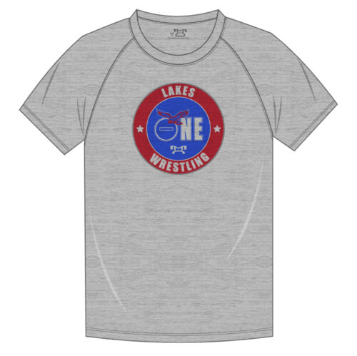 Lake County Wrestling Club Custom Sublimated Decal T Shirt