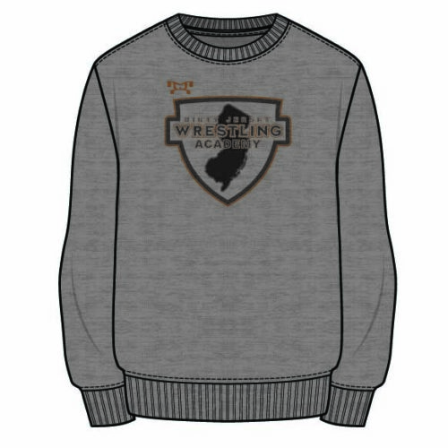 Dirty Jersey Sublimated Decal Grey Crewneck