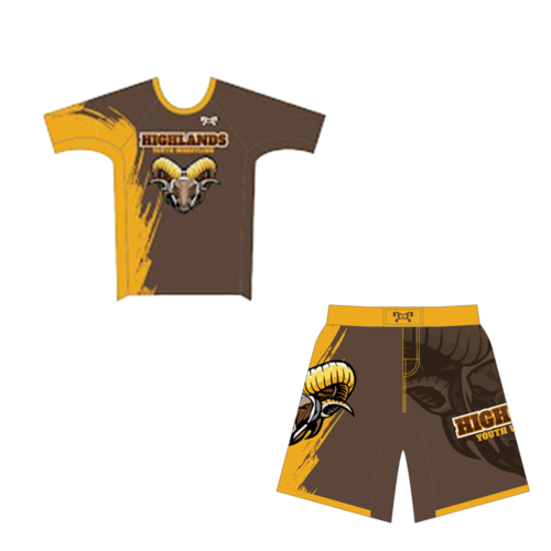 Highlands Youth Wrestling Booster Club Custom Men's Competition Combo