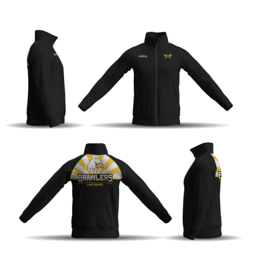 Bordertown Brawlers Full Zip 2025
