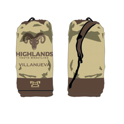 Highlands Youth Wrestling Booster Club Custom Sling Bag