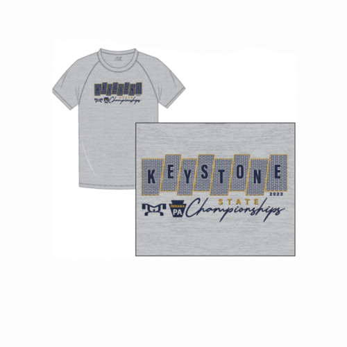 KEYSTONE STATE CHAMPS 2023 Block Custom Sublimated Decal T Shirt