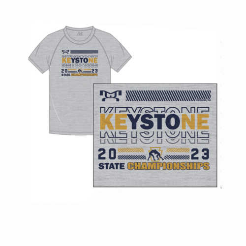 KEYSTONE STATE CHAMPS 2023 Repeat Custom Sublimated Decal T Shirt