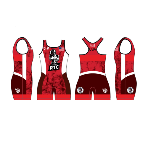 Knights RTC Custom Women's Red Singlet