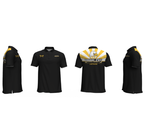 Bordertown Brawlers MEN'S  Custom Polo 2025