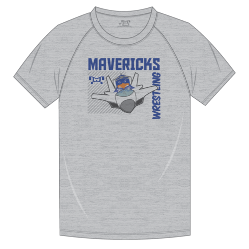 Mavericks Wrestling Custom Sublimated Decal T Shirt