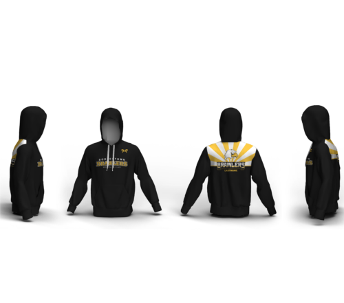 Bordertown Brawlers Custom Sublimated Hoodie 2025