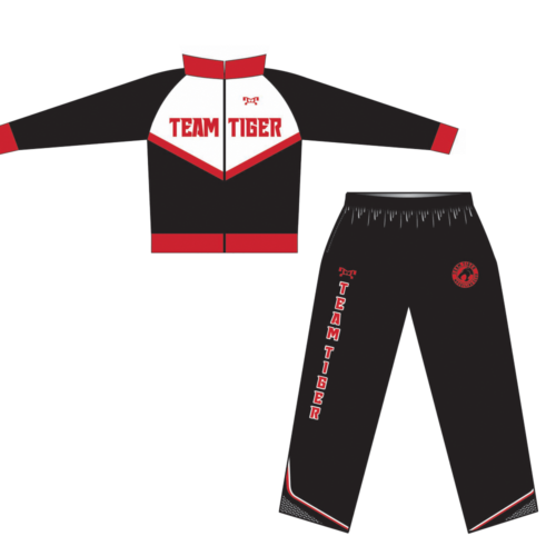 Team Tiger Wrestling Club Custom Full Zip Athletic Pant Combo