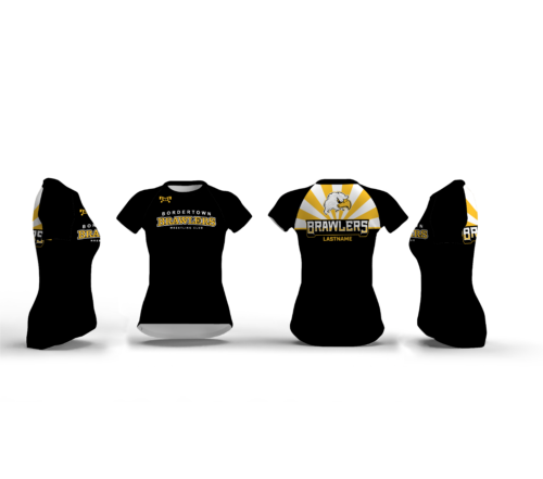 Bordertown Brawlers Custom Womens Compression Shirt 2025