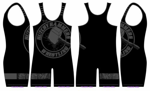 Hutchy Hammers Black Custom Men's Singlet