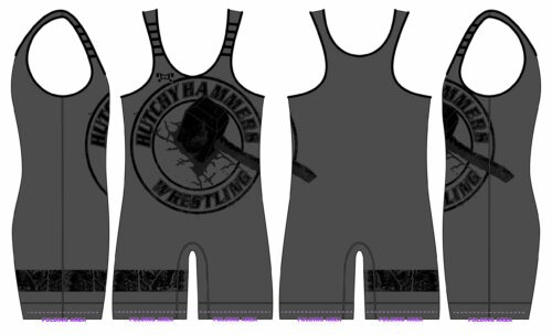 Hutchy Hammers Grey Custom Men's Singlet