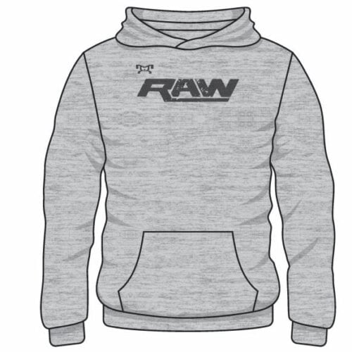 Raleigh Area Wrestling Custom Sublimated Decal Grey Hoodie