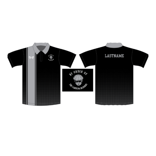 Carolina Blinders Wrestling Club Custom Wrestling Polo Shirt