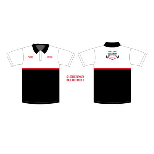 Gilson Strength Custom Wrestling Polo Shirt
