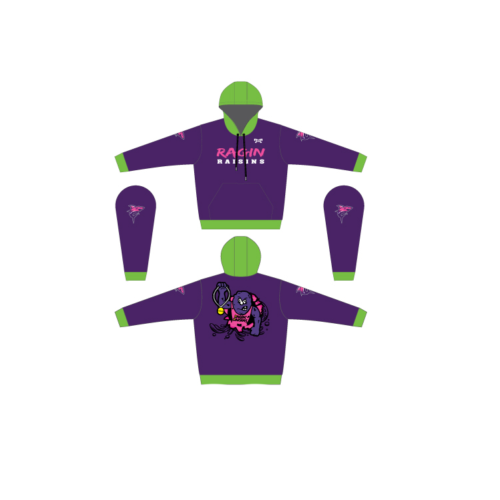 Ragin Raisins Sublimated Hoodie