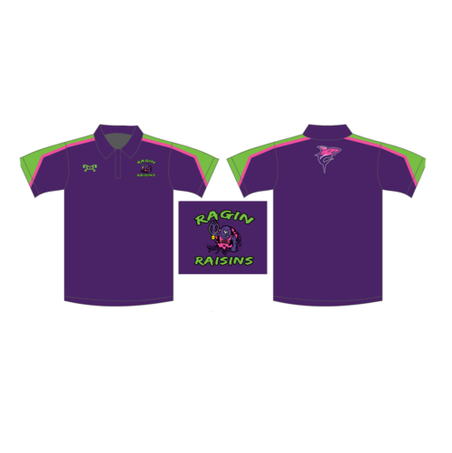 Ragin Raisins Custom Polo