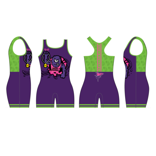 Ragin Raisins  Custom Women's Blue Singlet (Copy)