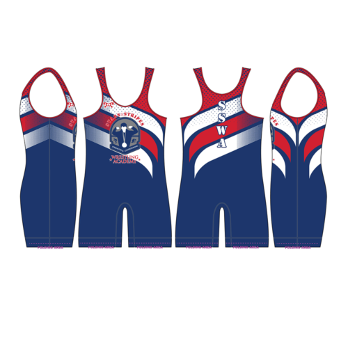 Stars and Stripes Wrestling Academy Club Singlet