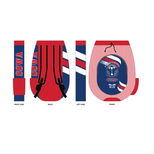 Stars and Stripes Wrestling Academy Custom MyHOUSE Gear Bag