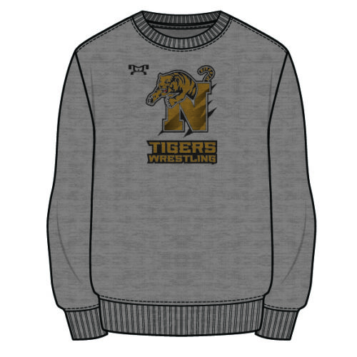 Northwestern Lehigh Youth Sublimated Decal Grey Crewneck