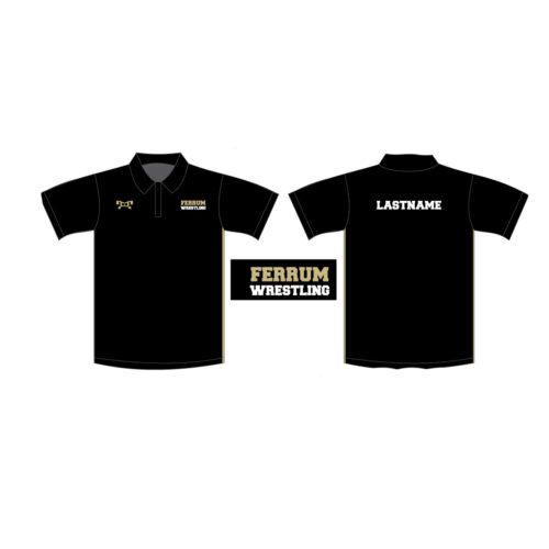 Ferrum College Items Black Custom Polo