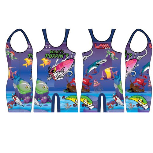Lancaster Alliance Wrestling Whats Poppin Wrestling Singlet