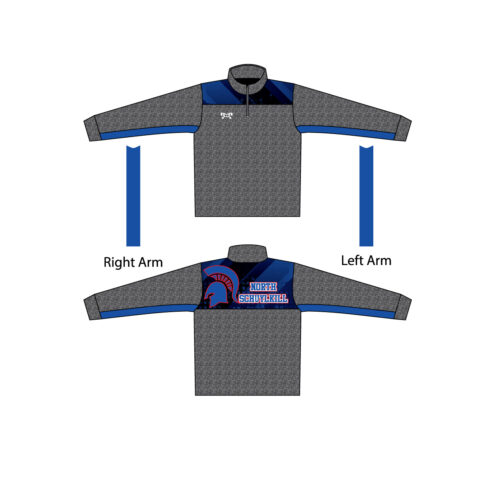 North Schuylkill  Heathered Quarter Zip