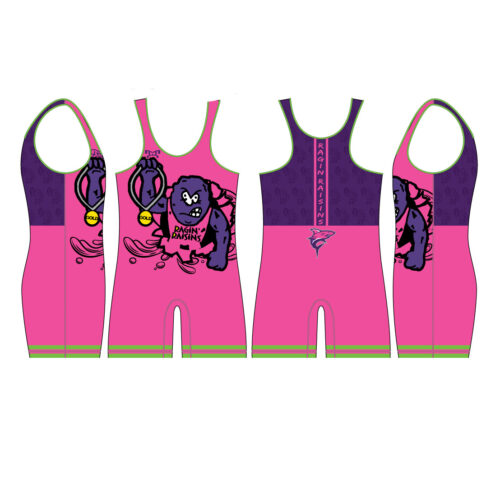 Ragin Raisins Club Pink Singlet