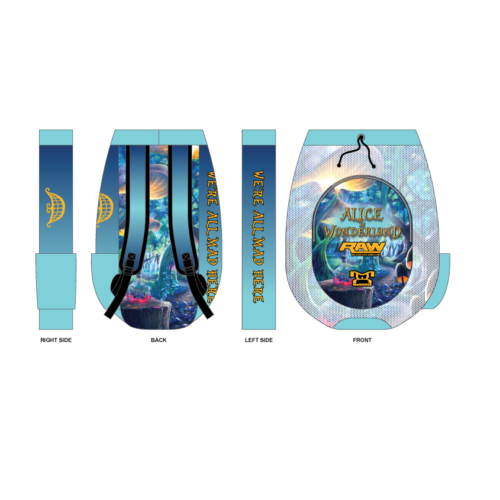 Raleigh Area Wrestling Sublimated Custom Gear Bag