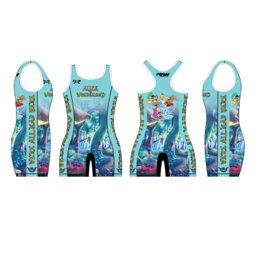 Raleigh Area Wrestling Custom Disney Women's Singlet
