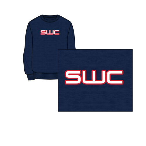 Spartan Wrestling Club Custom Navy Crew-Neck