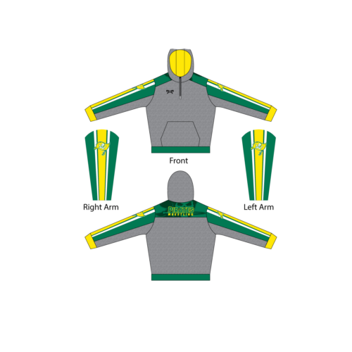 Plainsboro Pirates  Custom Quarter Zip Hoodie