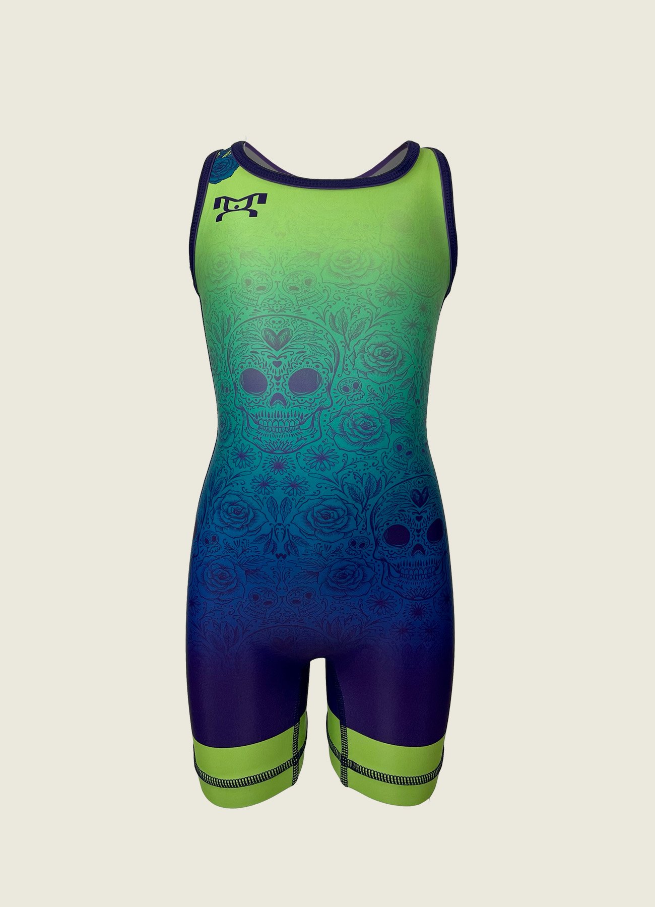 Sugar Skull Women s Singlet MyHOUSE Sports Gear